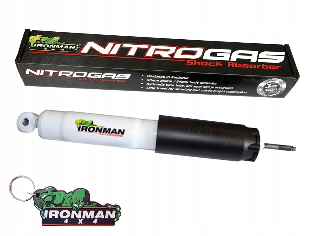 фото №1, Амортизатор перед lift +2'' musso korando ironman