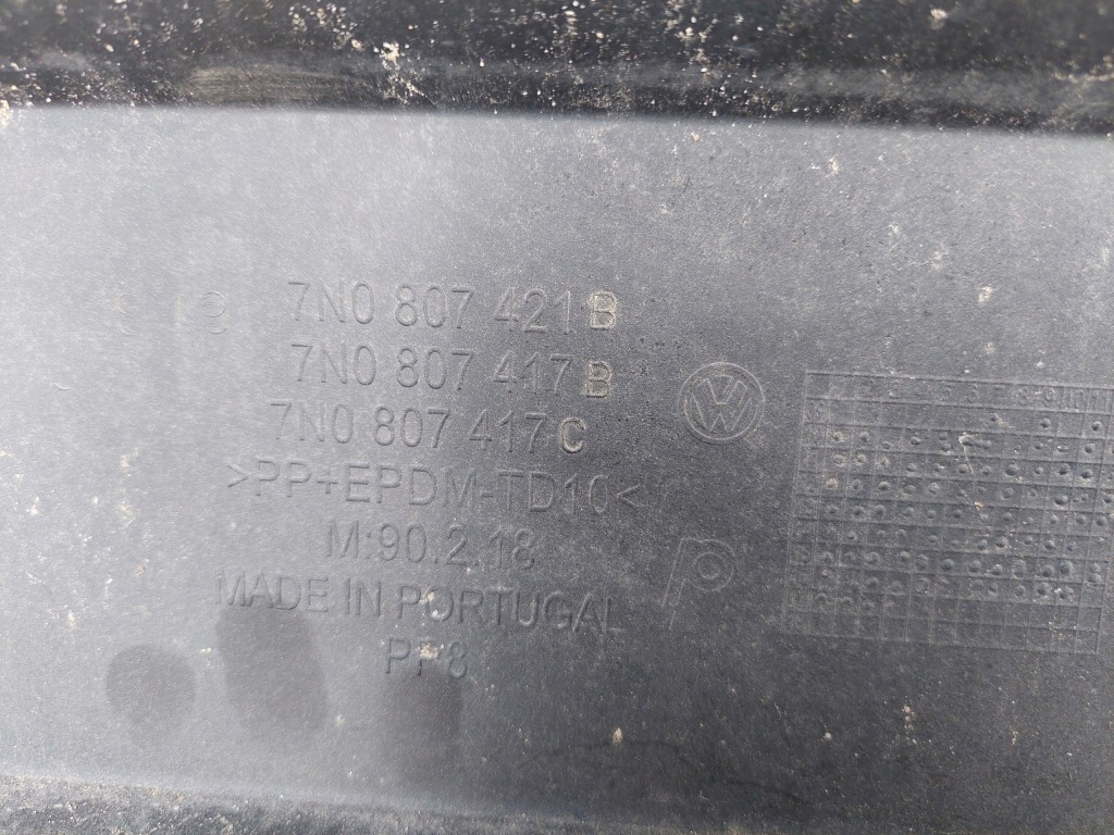 Vw sharan 7n0 10-15r. бампер задній. a170 Оригінал