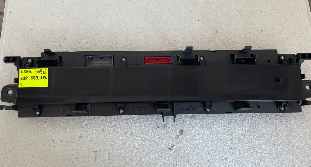 фото №1, Счетчик дисплей renault scenic ii p8200461294b