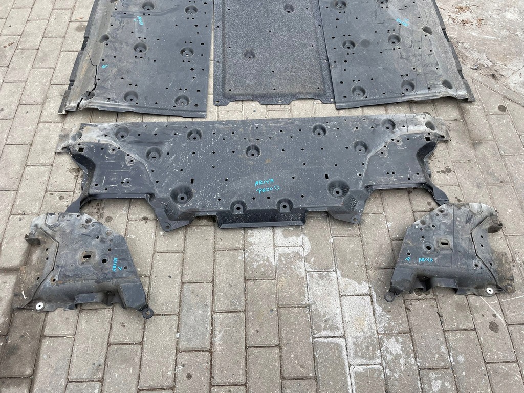 фото №7, Nissan ariya защита подвеска левая правая оригинал