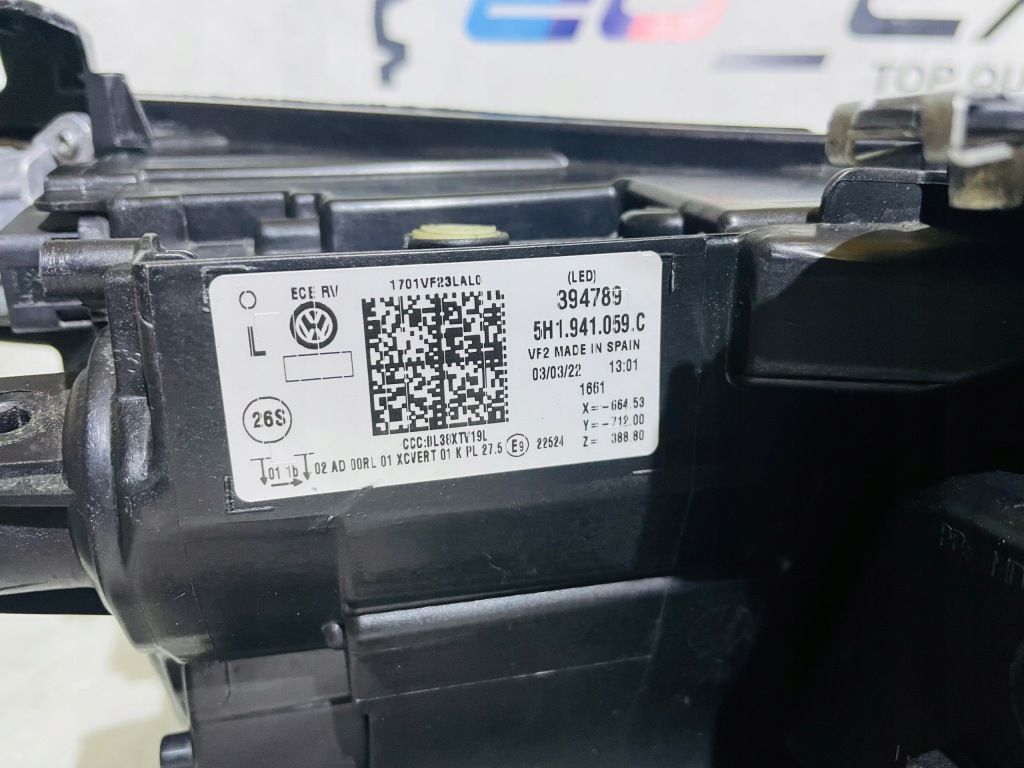 фото №15, Vw golf viii 8 5h1 лампа левая перед iq light 2020-2023 rok