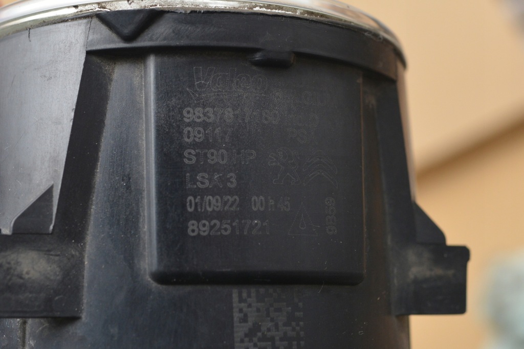 фото №10, Противотуманная фара правый левый citroen berlingo iv 2018- 9837817180