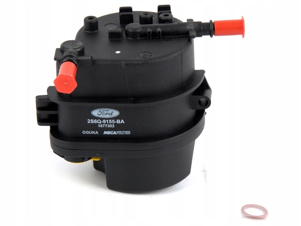 фото №10, Фильтр топлива 1.4 tdci fiesta mk5/6 fusion 2001-12 _ 1677302 _ 2s6q-9155-ba