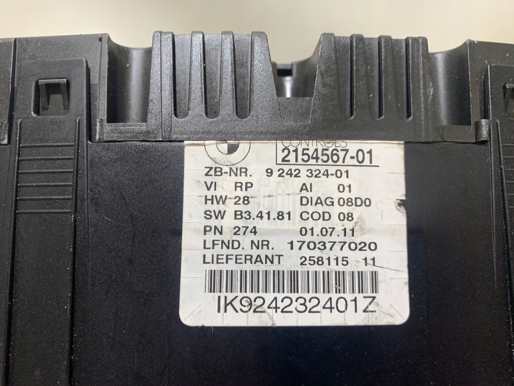 фото №5, Лічильник прилади 9242324 bmw seria 1 e87