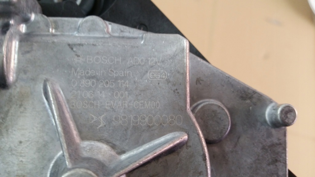 фото №4, Opel corsa f моторчик двірники задня