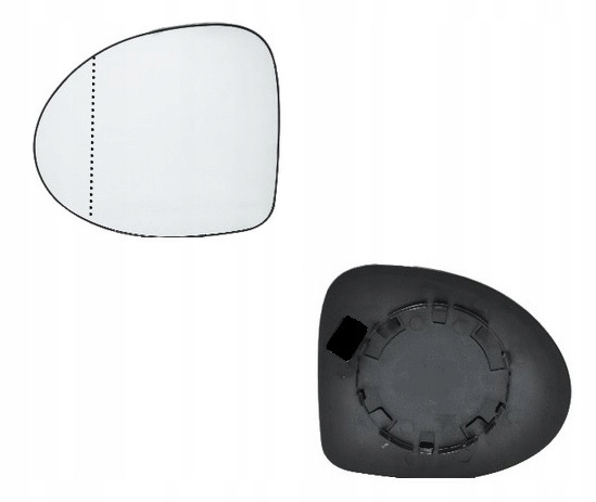 фото №1, Вкладиш скло дзеркало лівий renault thalia symbol