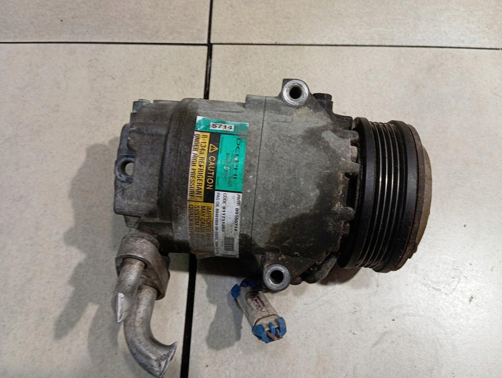 фото №8, Компресор кондиціонера opel corsa c 1.4 09166714