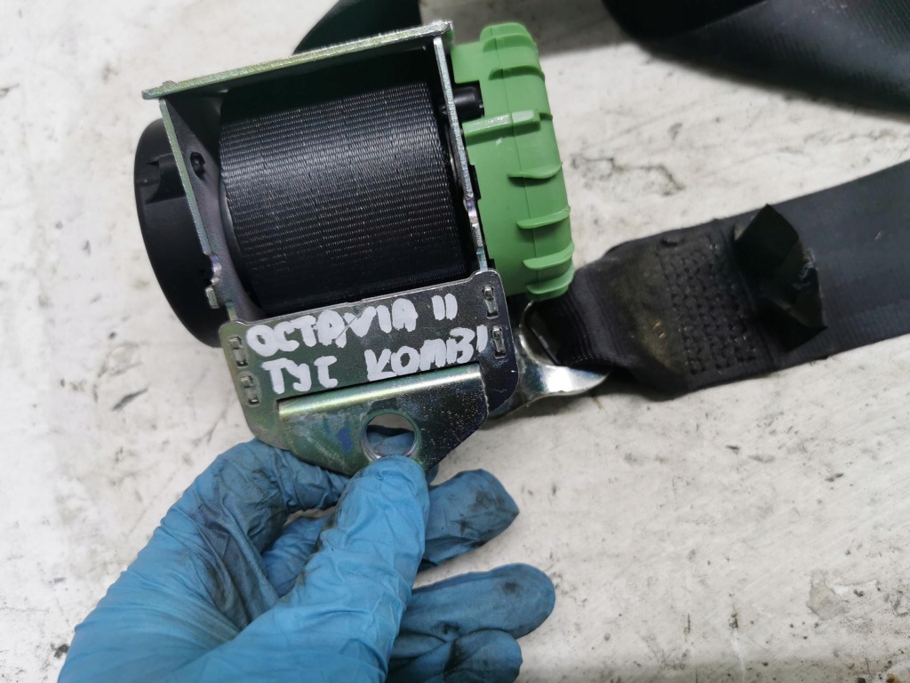 фото №7, Pas безопасности задний skoda octavia ii lift eu