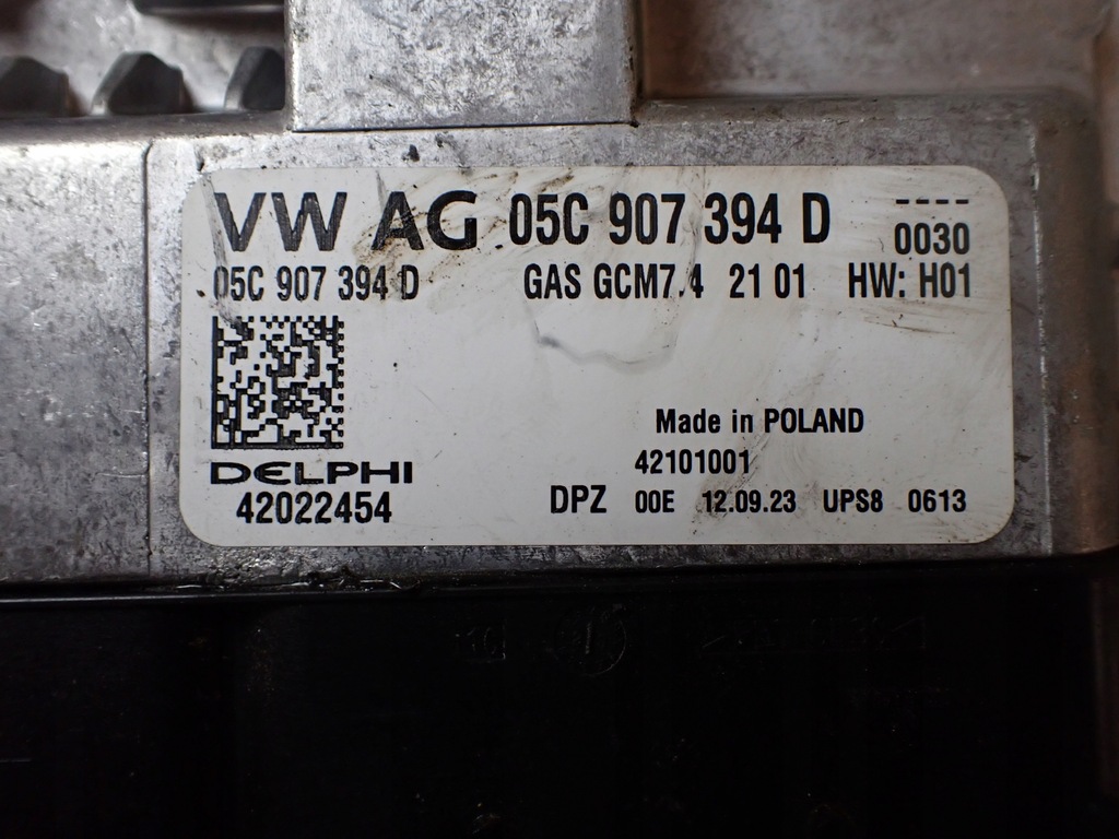 фото №8, Бортовой компьютер двигателя skoda fabia iv 1.0 tsi 2023r 05c907394d 11663