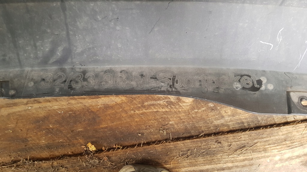 фото №6, Bmw 4 f32 f33 f36 m-pakiet спойлер диффузор задняя