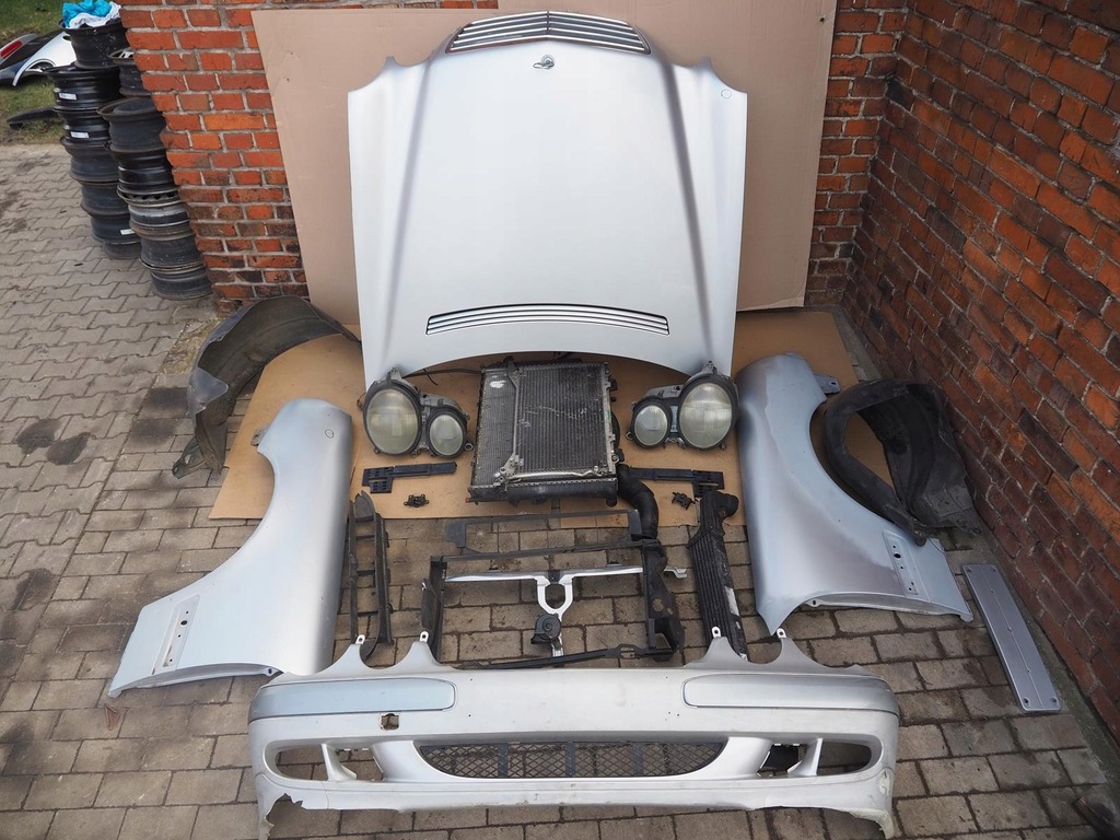 фото №1, Перед mercedes w210 lift kompletny europa