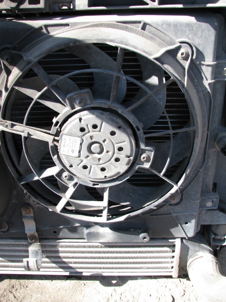 фото №5, Volkswagen sharan 1.8t радіатор wody кондиціонер інтеркулер вентилятор комплект