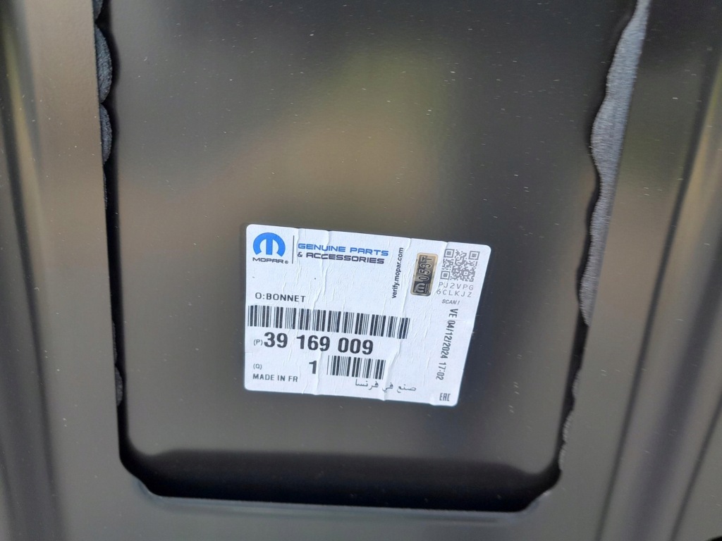 Opel astra v рестайлинг  19- капот перед передняя оригинал Доставка