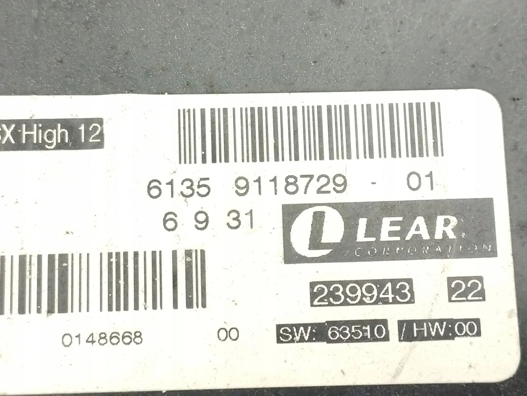 фото №6, Bmw 5 e60 e61 2006 модуль керування шлюз