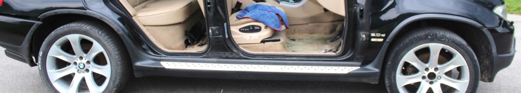 фото №1, Накладки poszerzki пороги bmw x5 e53 комплект