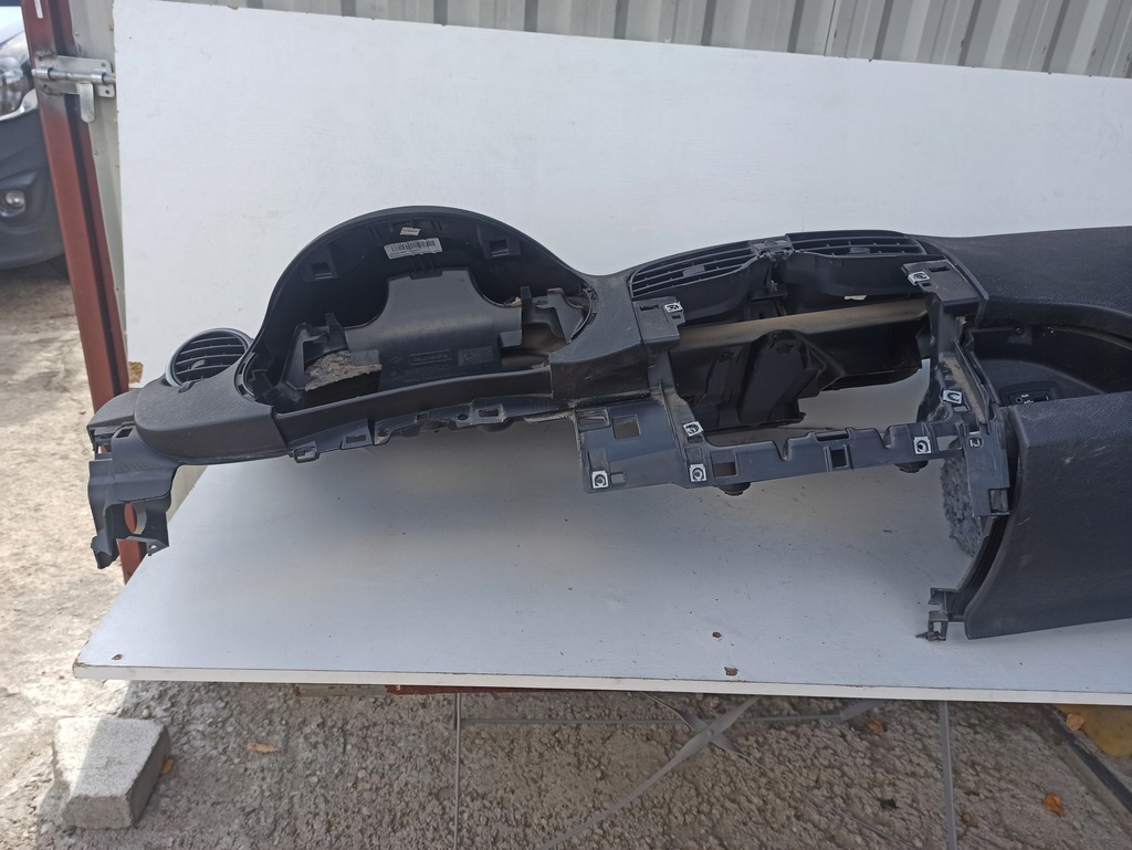 фото №11, Панель приладів приладова консоль панель приладів renault kangoo ii 08-13 подушка безпеки пасажира