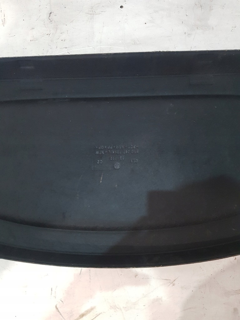 фото №8, Полка багажника 5n0867769k vw tiguan 5n 2.0 tdi 12r eur lift