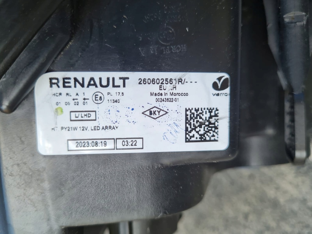 фото №12, Dacia sandero iii lift logan jogger лампы перед full led white белый