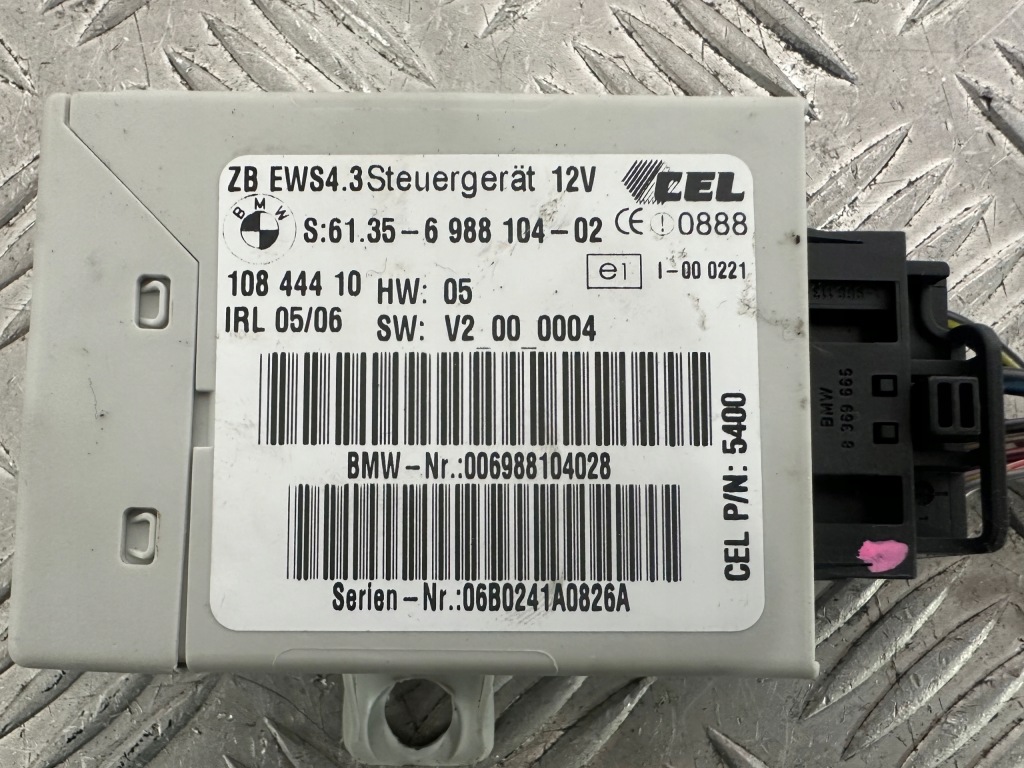 фото №2, Mini cooper r50 блок управления модуль ews иммобилайзер 6988104