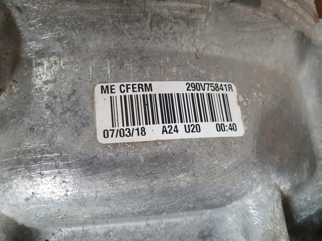 фото №7, Двигун електричний зарядний пристрій коробка передач renault zoe i 18r 5aq 601 maq 601