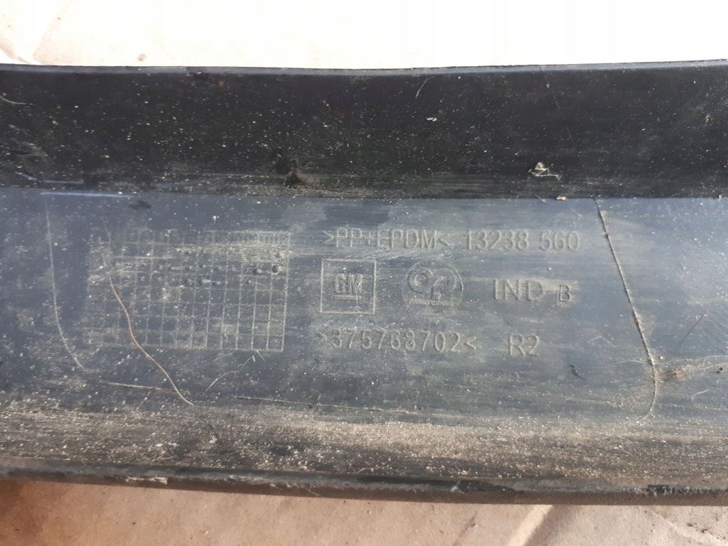 фото №8, Молдинг бампера правый перед opel astra iii lift