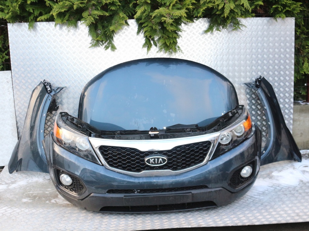 фото №1, Kia sorento ii kompletny перед капот бампер крыло pas