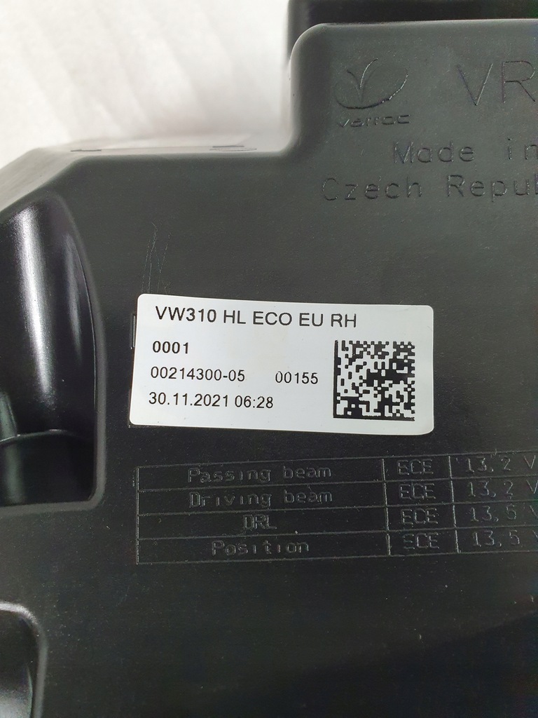 фото №14, Правая лампа перед vw id.3 id 3 10b941006a full led