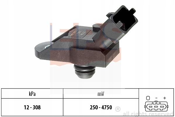 Купити Датчик вакууму vectra b 2.0dti 16v