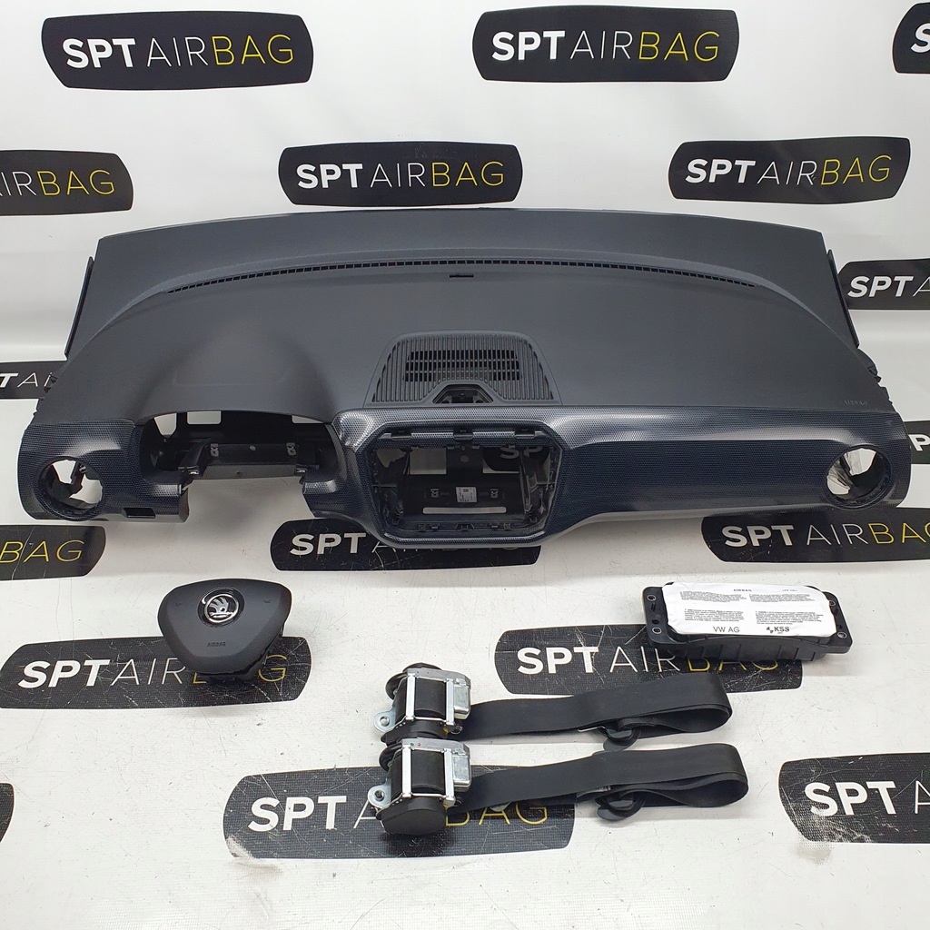 фото №1, Citigo приборная панель консоль подушки безопасности ремни подушка безопасности