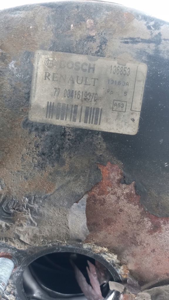 фото №2, Усилитель тормозов тормоза renault clio iii 06r 1.5dci