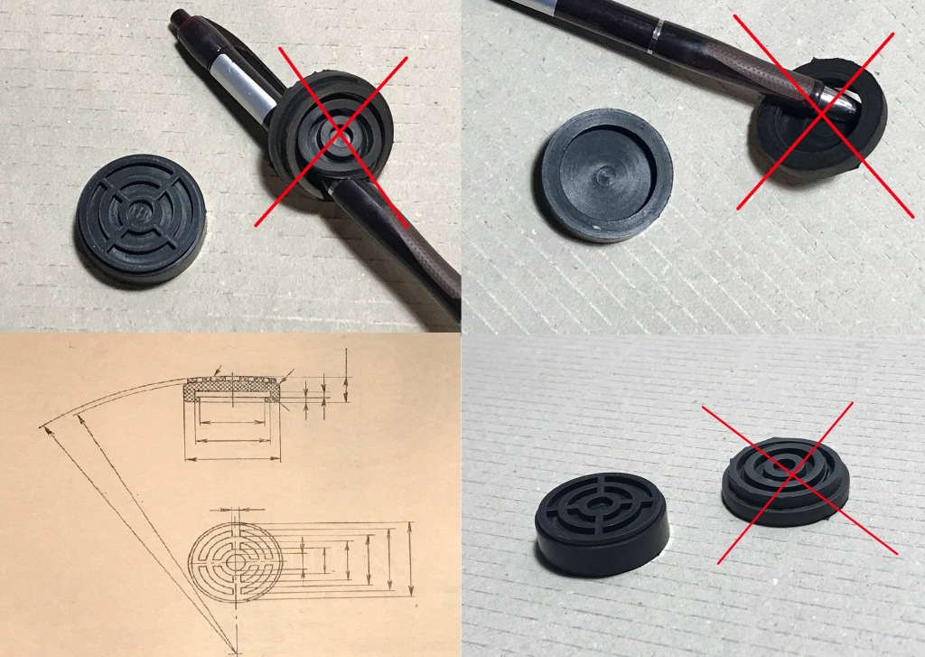 Відбійник гумовий елемент педалі startera gaz 69 51 20 fso warszawa m20 Київ