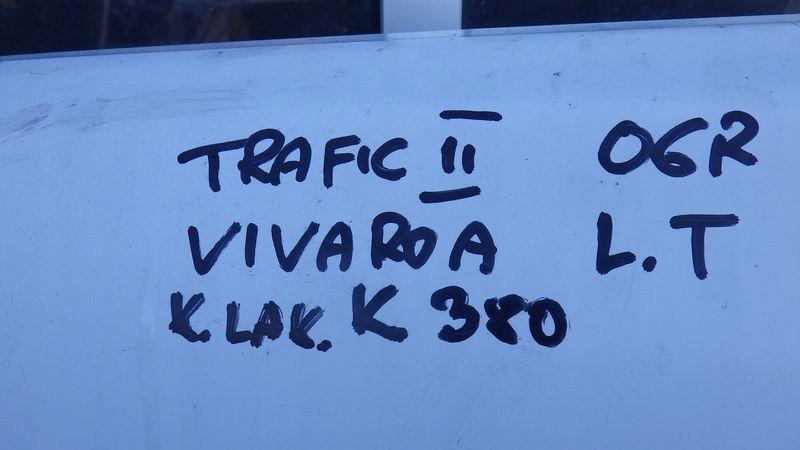 фото №16, Двері лівий задня задні k830 trafic ii vivaro a primastar i двері лівий задня