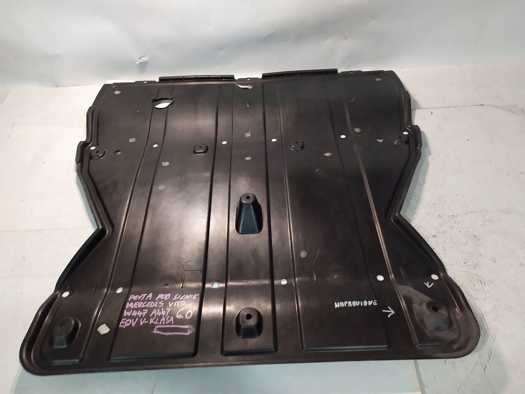 фото №7, Mercedes vito v klasa w447 eqv 2019- плита захист двигуна a4475200322