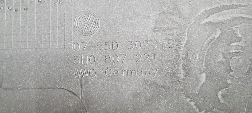 фото №12, Vw golf 8 gti/gtd/r-line/gte бампер перед оригинал dolphine grey lc7q