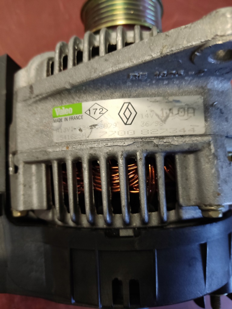фото №2, Генератор renault laguna 7700827344