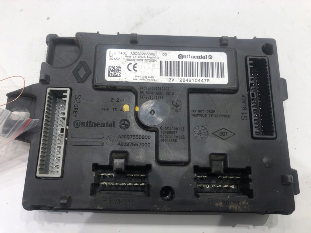 фото №2, Модуль bsi dacia dokker 284b10447r хэтчбек блок управления