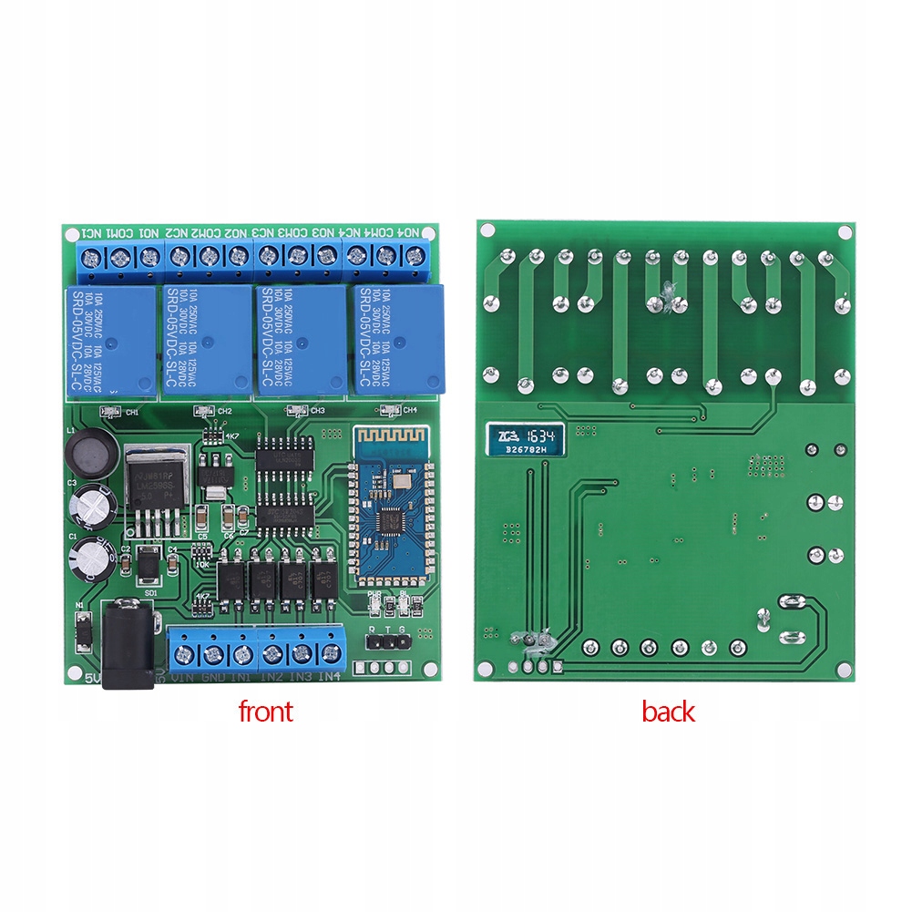 фото №7, 4-kanałowy модуль реле bluetooth телефон