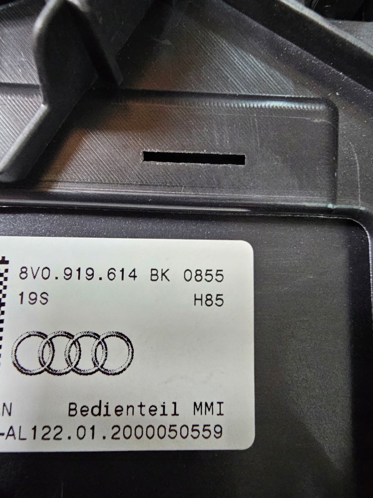 фото №7, Панель центральний mmi тунель рамка audi a3 8v 8v0919614bk