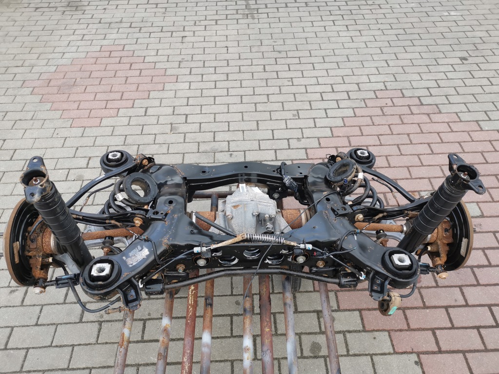 фото №9, Dodge durango lift подвеска задние полный usa мост поворотный кулак 3.6 2x4