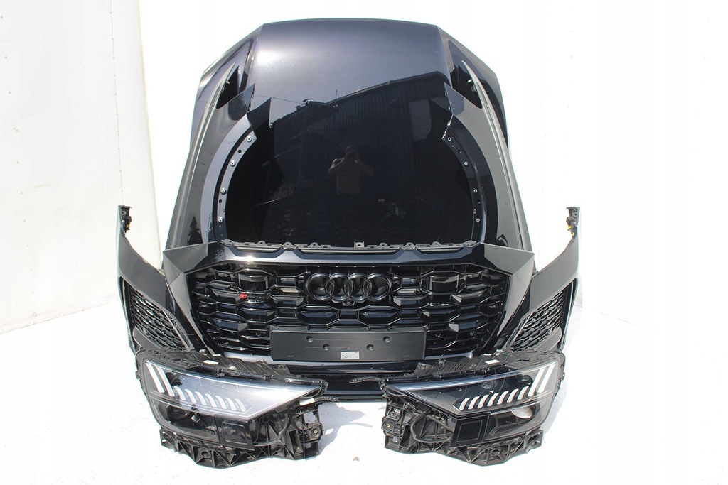 фото №14, Audi rsq8 перед matrix капот крила бампер pas передній лампи підсилювач