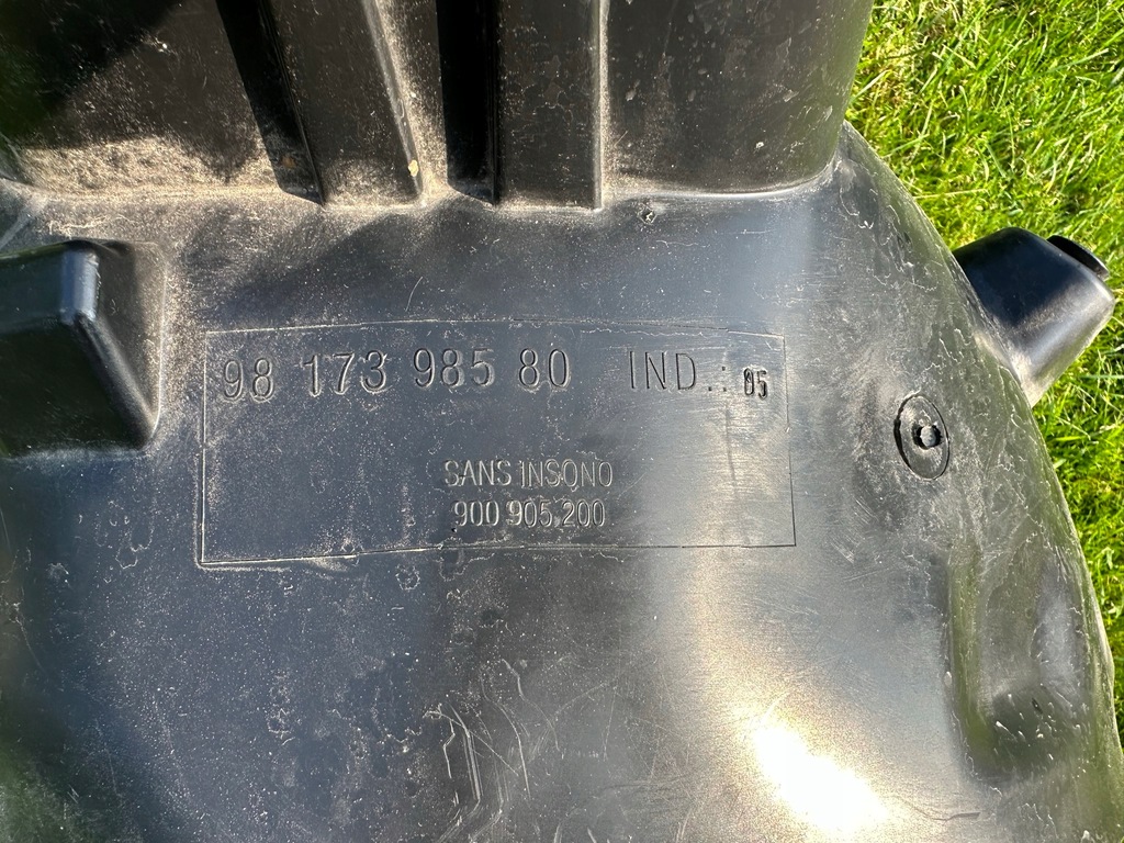 фото №2, Подкрылок перед левая partner rifter berlingo 4 combo