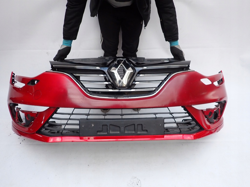 фото №1, Renault megane iv бампер перед передній плита решітка радіатора sp 620225094