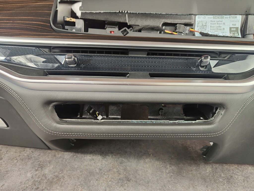 фото №10, Панель приладів панель  приладова шкіра hud bmw g05 g06 g07 f95 lci lift uk rl rhd