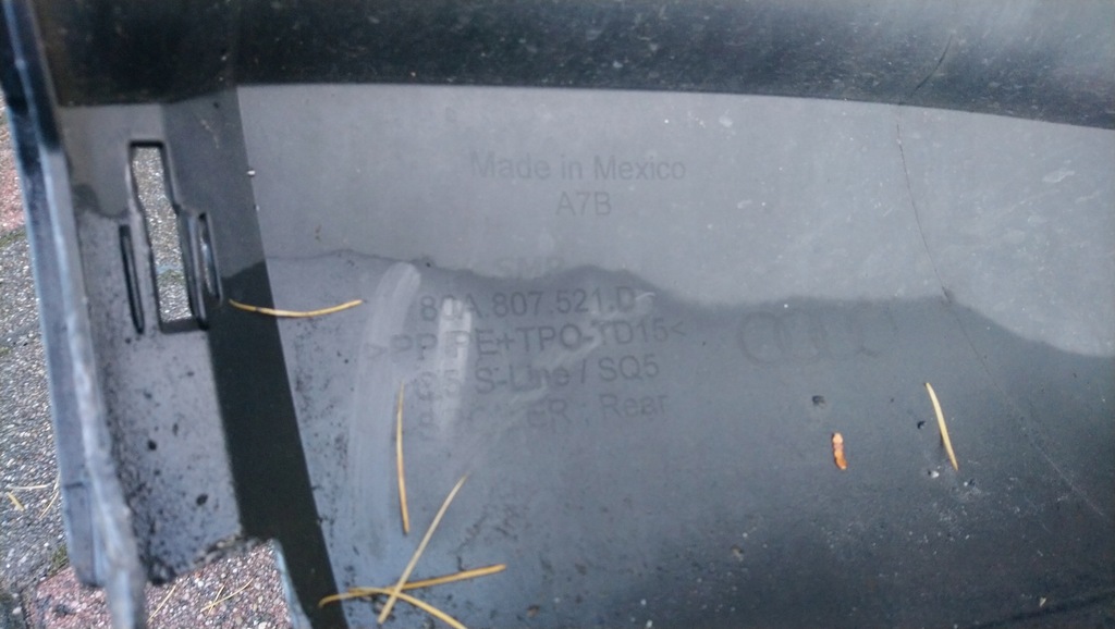 фото №8, Бампер задня задній audi q5 ii s line бампер audi q5 fy 80a спойлер накладка