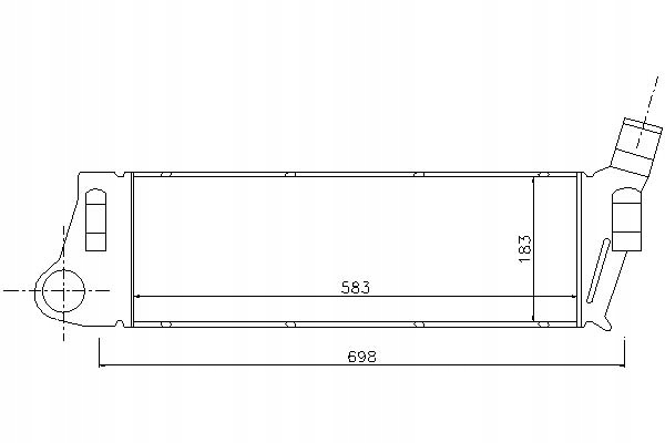 фото №1, Nissens интеркулер renault grand scenic ii megane
