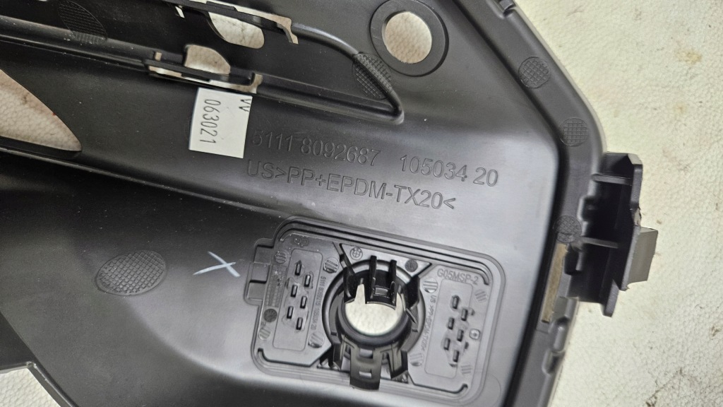 фото №5, Решітка бампера ліва bmw x5 g05 m-pakiet 8092687 nowa