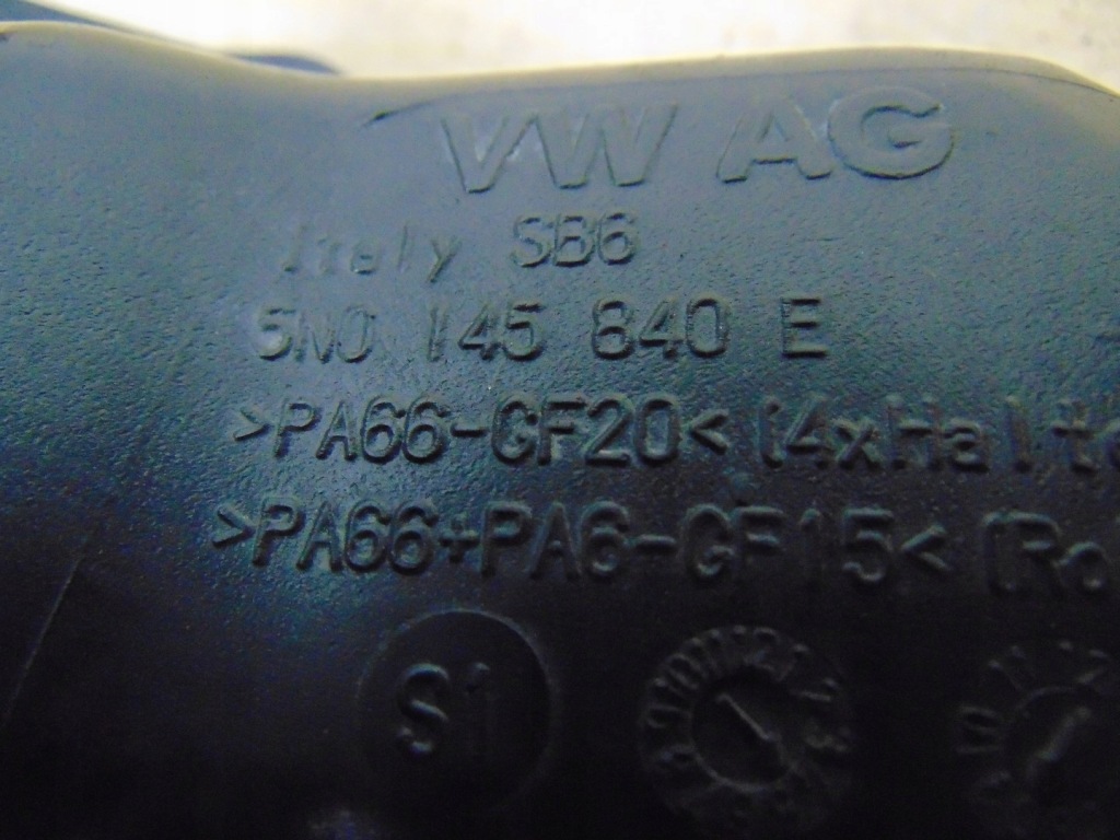 фото №9, Труба повітрозабірник повітря vw tiguan 1 2.0 tdi 5n0145840e