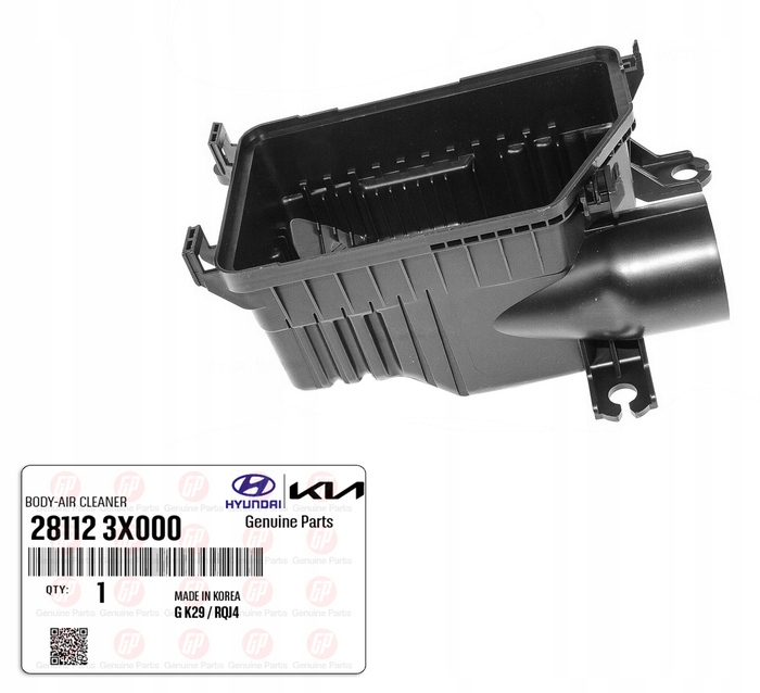 фото №1, Ceed i30 elantra нижняя корпус фильтра воздуха 281123x000 оригинал