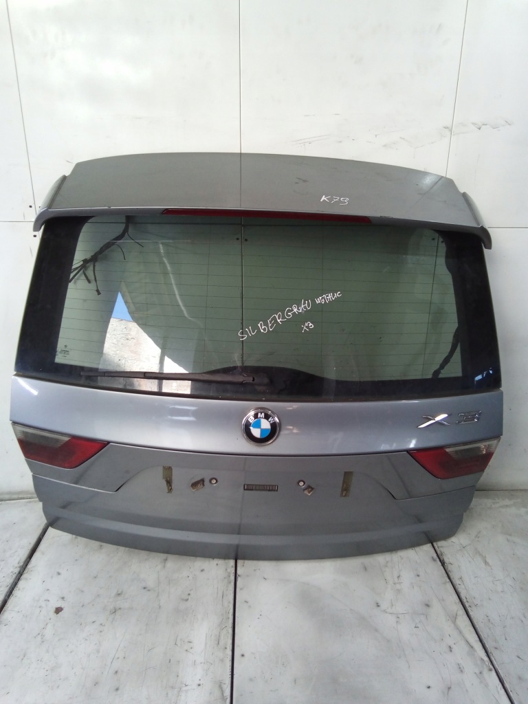 фото №1, K79 крышка багажника багажника bmw x3 e83 silbergrau