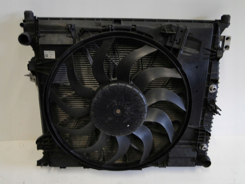 фото №8, Mercedes gle w166 166 радіатор wody + кондиціонера + вентилятор комплект